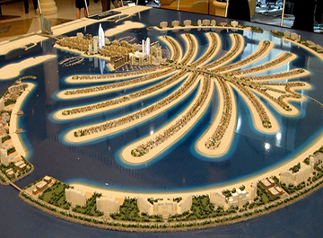 جزیره ای زیبا در دبی به نام پالم جمیرا
